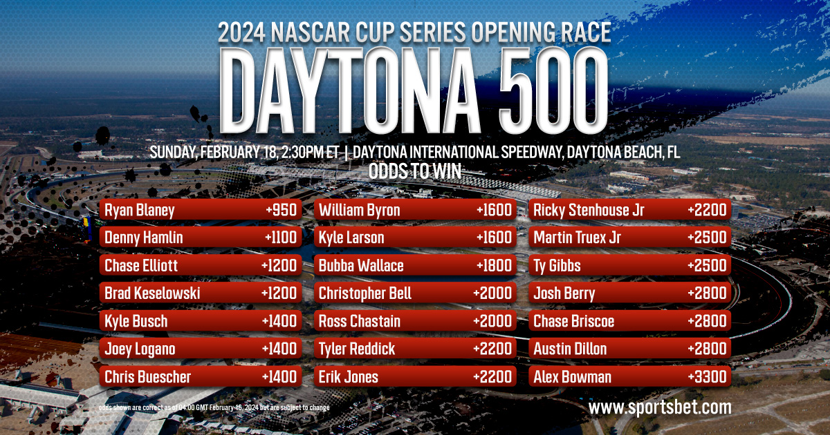 2024 NASCAR Cup Series Opening Race Daytona 500 Can Ricky Stenhouse
